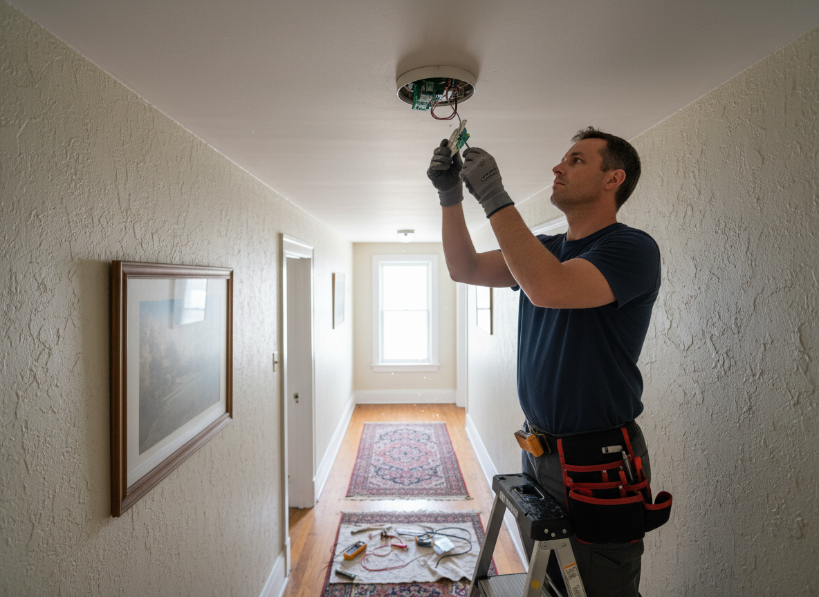 Smoke Detector Repair in Hudson